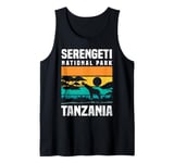 Serengeti National Park Tanzania Safari Tanzanian Wildlife Tank Top