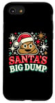 Coque pour iPhone SE (2020) / 7 / 8 Santa's Big Dump - Funny Xmas Pajamas Christmas Poop