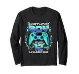 12th Birthday Boy Gamer Gift Age 12 Year Old GamingSon Long Sleeve T-Shirt