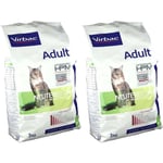 Virbac VETERINARY HPM® Neutered Adult Croquette chat stérilisé adulte 2x3000 g