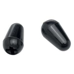 Fender Original Switch Tip - Black [2-pack]