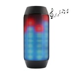 Enceinte Bluetooth d'intérieur noir pour l'pour iPhone, Galaxy, Sony, Lenovo, HTC, Huawei, Google, LG, Xiaomi, autres Smartphones Portable Streaming Mini haut-parleur avec Built-in