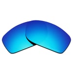 Hawkry SaltWater Proof Ice Blue Replacement Lenses for-Oakley Fives Squared