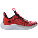 Under Armour Childrens Unisex Curry Flow 9 Sesame Street Red Kids Trainers - Size UK 4.5