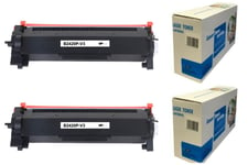 Toner For Brother DCP-L2550DN Printer TN2420 Black High Cap Compatible 2 Pack