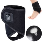 Foot USB Joint Brace Wrap Heating Ankle Pad Heated Massager Pain Relief