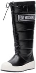 Love Moschino Femme Ja15865h0hin00a Bottes SNOW , Noir,41 EU