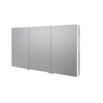 Korsbakken BIG Speilskap, 3 dører 121x13,5x70 cm, m/LED-lys, Speil - 108500120