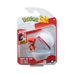 Pokémon Clip ‘N’ Go Magby and Premier Ball Includes 2-Inch Battle Fi (US IMPORT)
