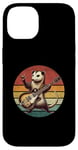 Coque pour iPhone 14 Retro Possum Rock Music Men Kids Women Funny Opossum Rock