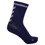hummel Unisex Elite Inendørs Sok Lava Pa Socks, Navy/Paisley Purple, 27 EU