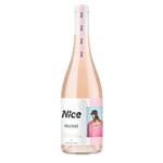 NICE Pale Rosé, Wine in a Bottle, Dry, Pale, Hint of Strawberry, French Pale Rosé, 1 x 75cl Bottle