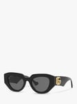 Gucci GG1421S Women's Oval Sunglasses