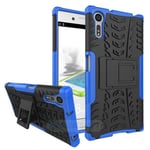 Sony Xperia XZ      Heavy Duty Case    [Blue]