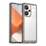 Xiaomi Redmi Note 13 Pro+ 5G Soft Gel Bumper Case [Clear Grey]