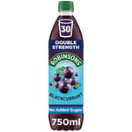 Robinsons Fruit Squash - Low Calorie - Double Strength - Blackcurrant 750ml