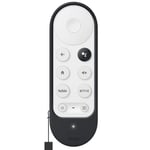 elago GR Silicone Case Compatible with Chromecast with Google TV Voice Remote Case - Premium Silicone, Strap Included (Black)