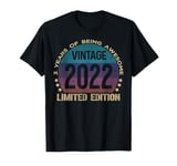 3 Year Old Gifts Vintage 2022 Limited Edition 3rd Birthday T-Shirt