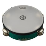 Remo TA-3010-LR- Valencia Lotus Tambourine Aqua, 10"