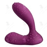 LCC® Prostata Massage Sexleksaker Kraftfull Silikon Anal Dildo Vibrator Butt Plug Intim Leksaker för Leksaker - Lila Typ