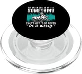 Go After Life As If It's Western Riding Cowboy Cutting Horse PopSockets PopGrip for MagSafe