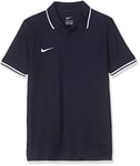 Nike Kids Y TM CLUB19 SS Polo Shirt, Blue (Obsidian / White / 451), Gr. M, AJ1546