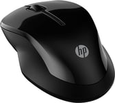 HP - PC Souris sans Fil 250,Bluetooth 5.0, Technologie LED Bleue, résolution jusqu'à 1600 DPI, Profil Ergonomique et moulé, Compatible avec Windows 10, Windows 11, ChromeOS, Noir