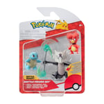 Pokémon Battle Figure 3 Pack - Features 2-Inch Magby and Squirtle and 3-Inch Alo