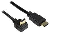 Alcasa Hdmi 1M, 1M, Hdmi Type A (Standard), Hdmi Type A (Standard), 4096 X 2160 Piksler, 3D-Kompatibilitet, Svart