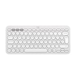 Trådløst tastatur Logitech K380s Hvid Spansk qwerty