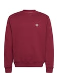 Piece Sweatshirt Tops Sweat-shirts & Hoodies Sweat-shirts Red Les Deux