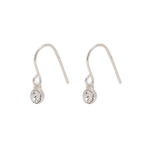 Pilgrim Lucia Earrings Crystal Silver-plated, 2st