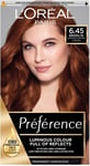 Preference Permanent Red Auburn Hair Dye by LOreal Luminous Colour Grey hair cov