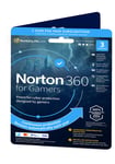 Norton NORTON 360 Gamer - 3 Devices, 1 year auto-renew subscription