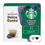 Starbucks espresso Roast kaffekapslar By Nescafe Dolce gusto