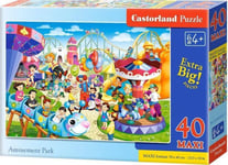 Castorland Puzzle 40 Maxi - Nöjespark Castor