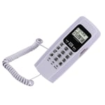 T555 Mini Wall Mounted Phone Caller Id Hotel Home Office Telephone With Lc