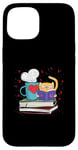 iPhone 15 Kittens Cats Tea and Books Reading For Reader Case