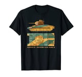 Matilda II Infantry Tank Mark II WW2 British Tanks T-Shirt