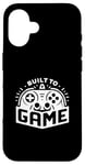 Coque pour iPhone 16 Conçu pour le jeu amusant pour les amateurs de jeux vidéo