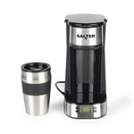 Salter Digital Coffee Maker To Go Fresh Filter Coffee Machine Travel Mug 420 ml