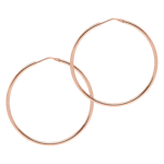 The Hoop Station La Chica Latina Small Hoop Earrings, 4.2cm, Rose Gold