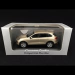 PORSCHE CAYENNE TURBO TYP 958 2015 BEIGE PALLADIUM MINICHAMPS WAP0200050E 1/43