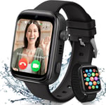 4g Montre Connectée Enfant, Ip67 Étanche -1.83""Hd Écran Montre Intelligente Enfants Avec Gps, Wif, Sos, Appel Vidéo, Whatsapp, Bluetooth, Caméra, Réveil, Cadeau De Montre Connecté[Con110140]