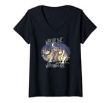 Womens Where The Wild Things Are Group V-Neck T-Shirt