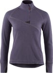 Klättermusen Women's Huge Half Zip Sweater Purple Stone, S