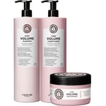 maria nila Pure Volume Bundle Shampoo 1000 ml & Conditioner 1000 ml &