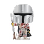 Funko Pop! Large Enamel Pin Star Wars: Mando - Star Wars: The MandalorianPin en Émail - Broche Fantaisie Mignonne à Collectionner - pour Les Sacs à Dos et Sacs - Idée de Cadeau