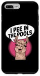 iPhone 7 Plus/8 Plus Funny Llama Confession "I Pee In The Pools" Sarcastic Humor Case