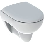 Pack wc suspendu Geberit Renova Compact avec abattant - fond creux - blanc